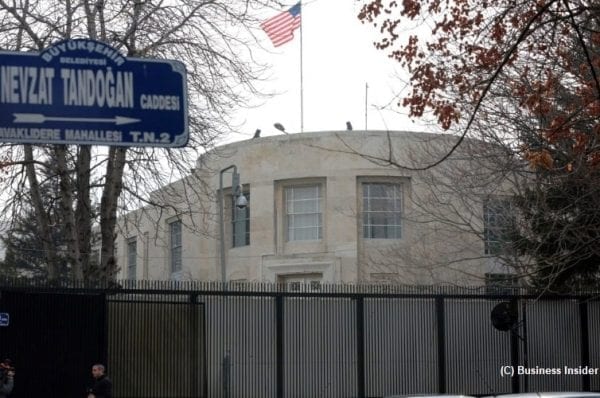 U.S. Embassy in Turkey, Americans, Armenians, Greeks, terrorist acts, foreign citizens in Turkey