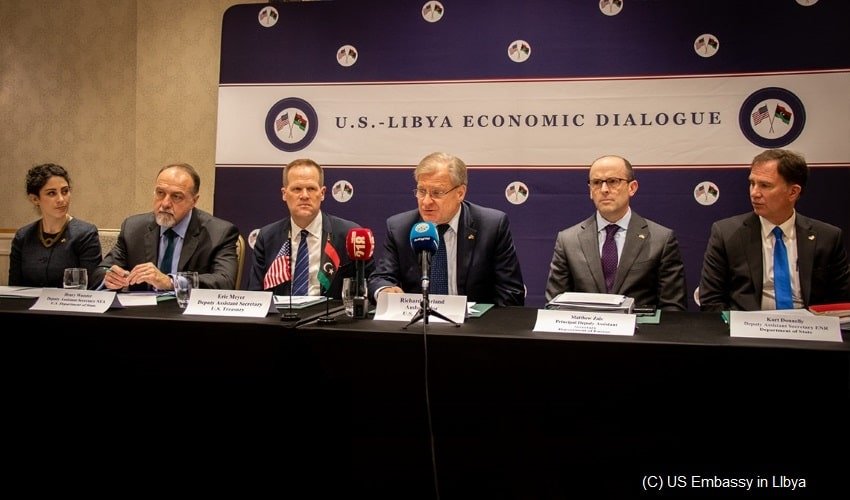 The U.S. Embassy voices support for the Libyans in economic challenges