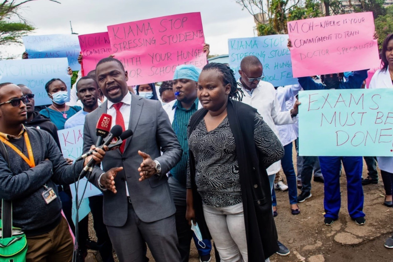 Kenyan doctors stage strike, demand healthcare sector reforms
