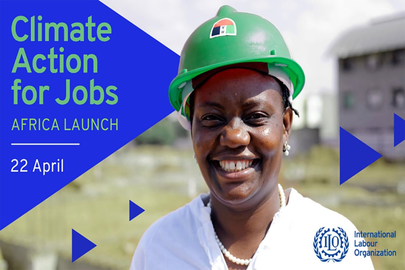 ILO launches ‘Climate Action for Jobs Initiative’ on Earth Day