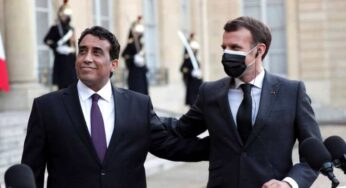 Macron, in support of Libyan interim government, announces opening French embassy in Tripoli