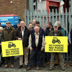 farmers protest changes to inheritance tax relief