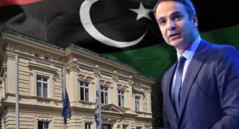 Greece’s Kyriakos Mitsotakis would visit Libya next week to reopen its Embassy