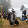 hamburg to build more temporary tents for asylum seekers amidst growing refugee crisis