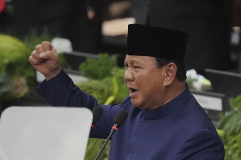 indonesian president prabowo