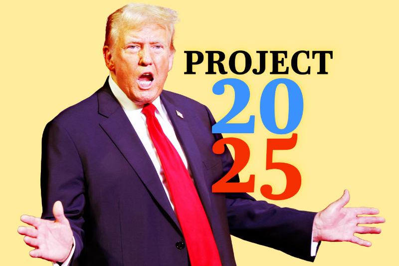 is donald trump actually a part of project 2025 like democrats insist