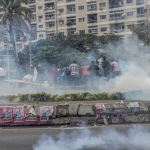 mozambique tensions rise as government responds harshly with tear gas against protesters