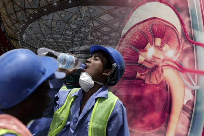 Nepali Workers lives at risk as they from Qatar’s World Cup stadium