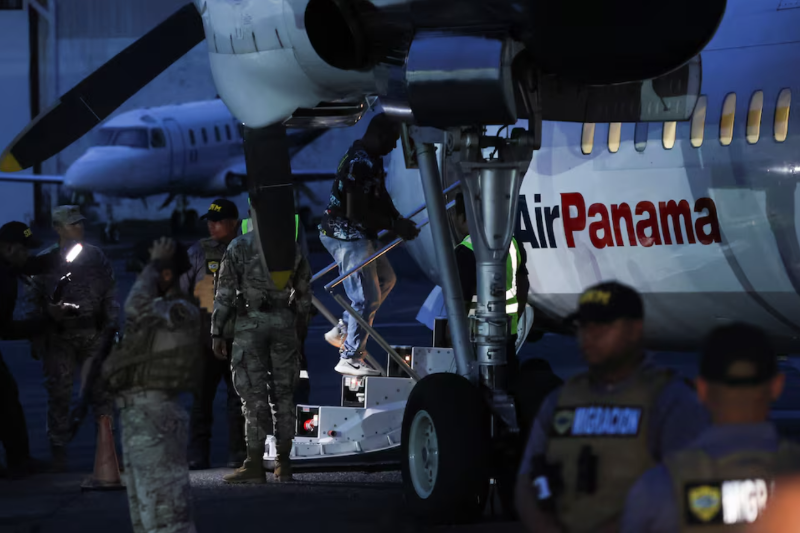 Panama Repatriates Migrants on U.S.-Funded Flights Amid Border Crisis