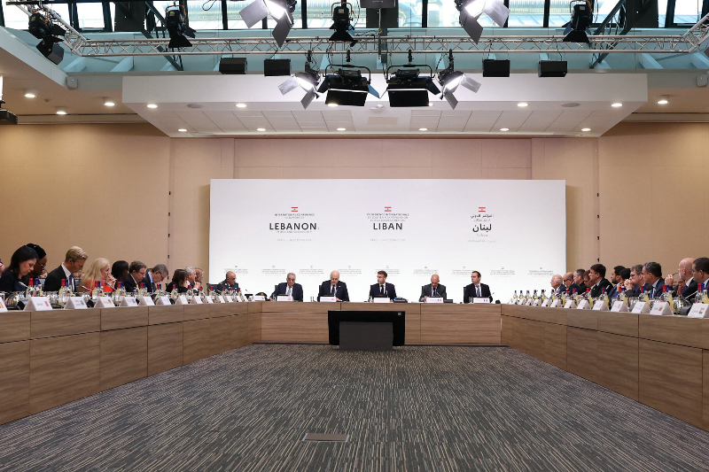 Paris conference for Lebanon raises $1 billion for humanitarian and military aid