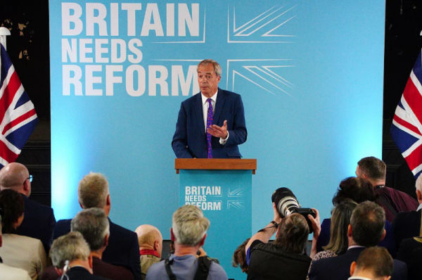 reform uk leader nigel farage blasts labour government over illegal immigration