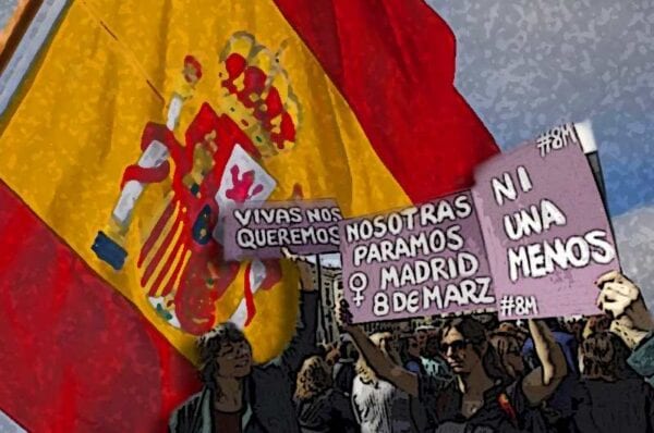 spain women protest