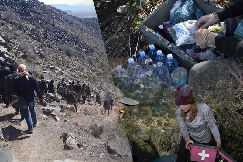 Supplies left behind for migrants crossing Ote Mountain wilderness destroyed: Volunteers