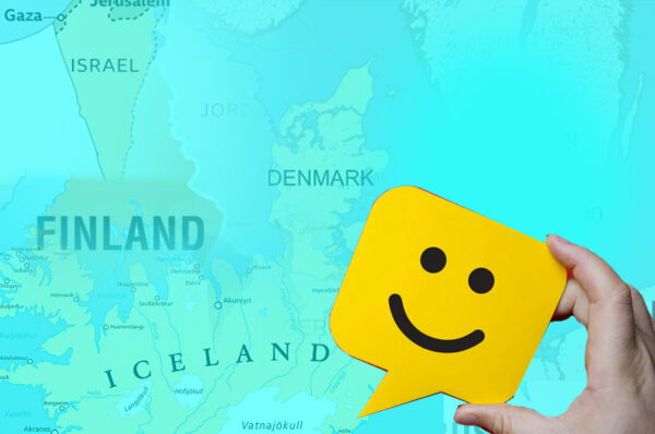 world happiness report 2023 with 10 happiest countries