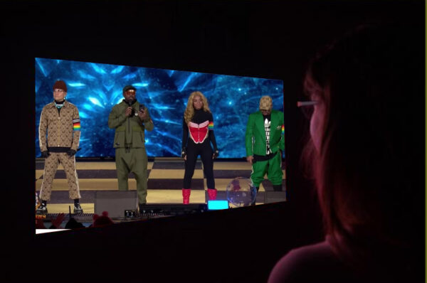 black eyed peas wear rainbow bands to show solidarity with the lgbtq community at the nye poland show