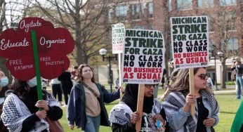 UN Troubled by Rough Treatment of Palestinian Protesters at US Colleges