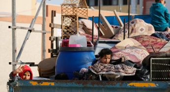 As exodus from Rafah continues, UN urges reopening of aid lines
