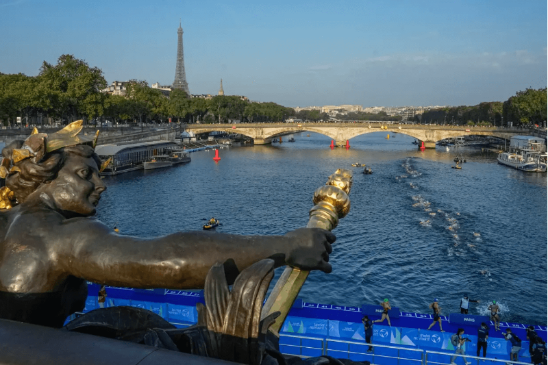 Seine River pollution back in the limelight as Paris Olympics triathlete vomits 10 times